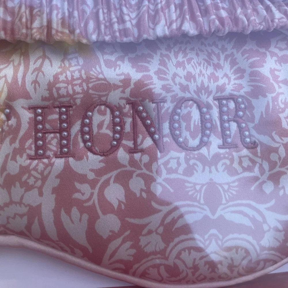 NEW! Slip Maid of Honor Silk Sleep Mask